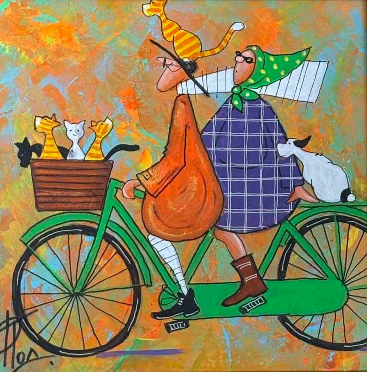 Разходка с котки- 1