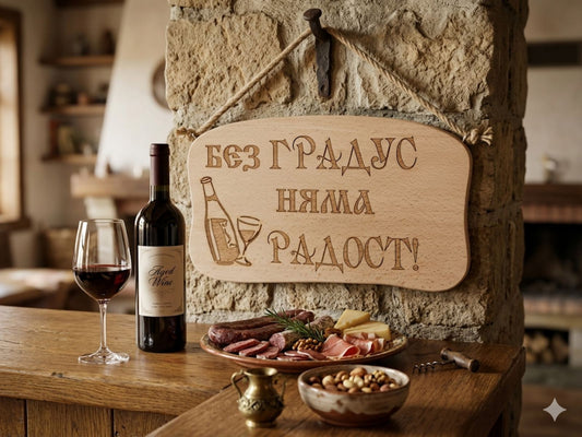 241044 Дървена табела.