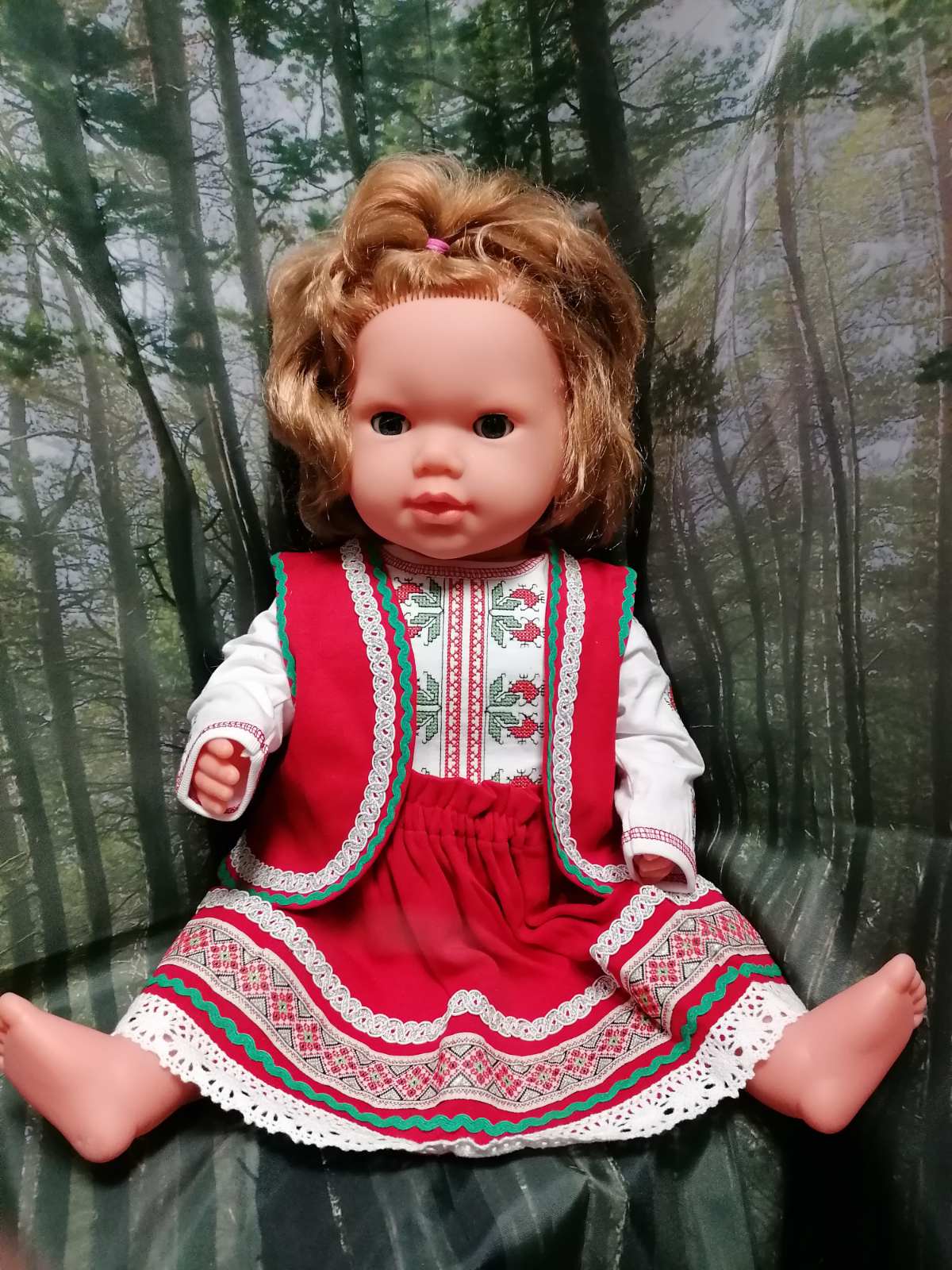 2501 Бебешка народна носия за момиче