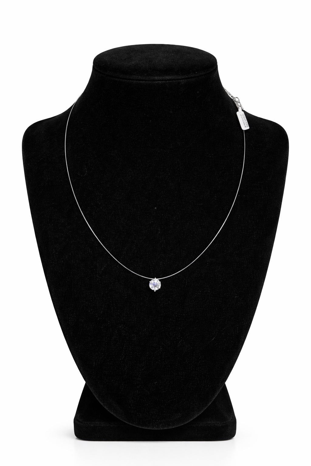 0483 Сребърно колие с корда