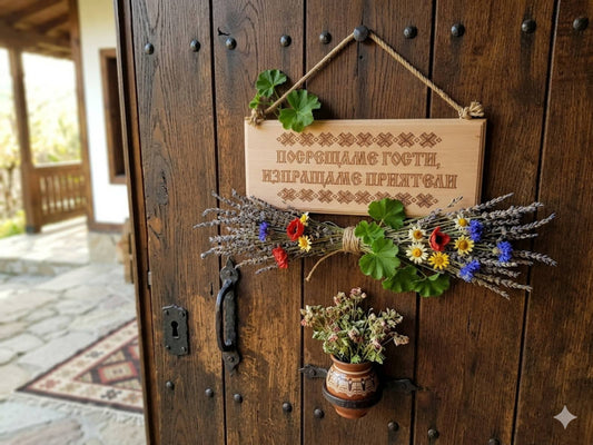 241048 Дървена табела.