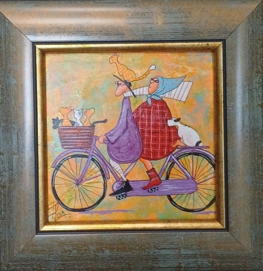 Painting - At the market 