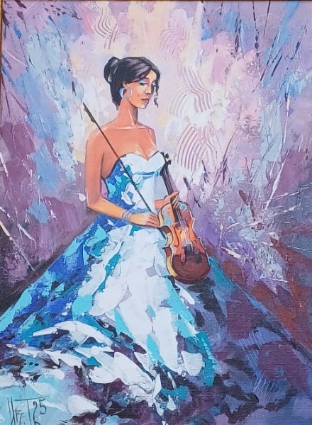 Картина - Цигуларка-2