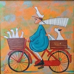 Картина- На пазар