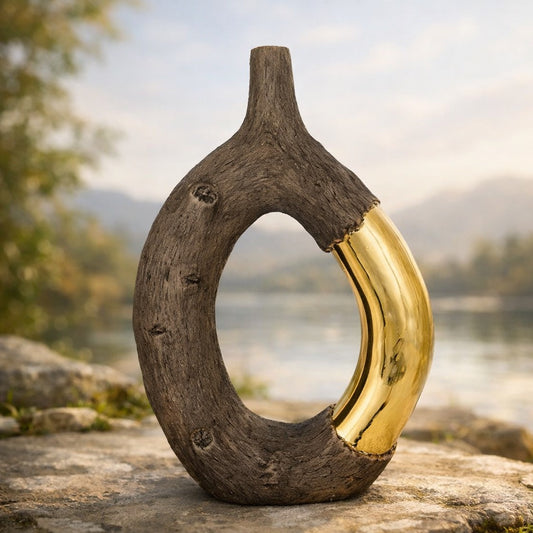 7-752-20122: ВАЗА, КЕРАМИКА, КАФЯВО И ЗЛАТНО