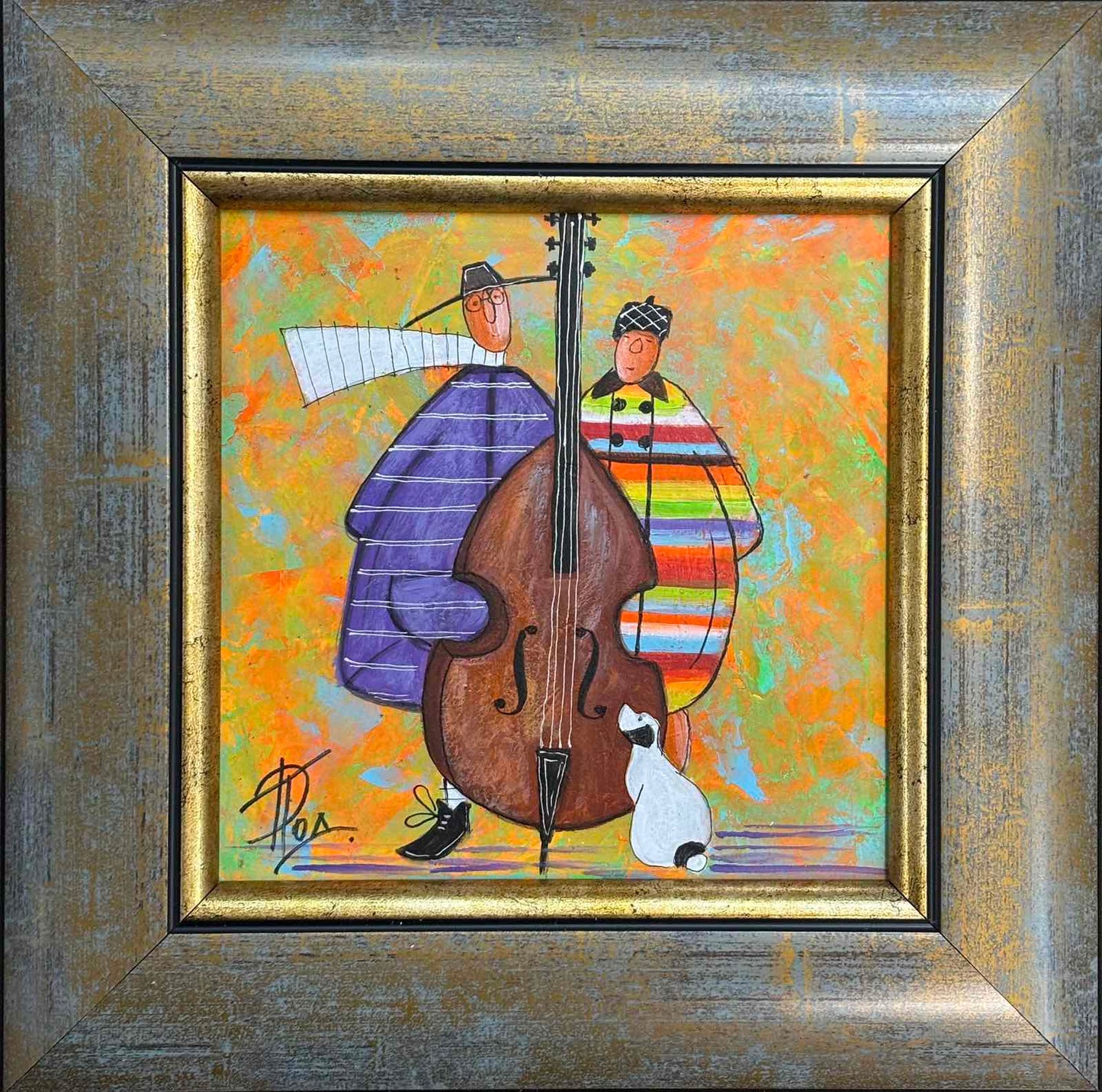 Картина- Музиканти