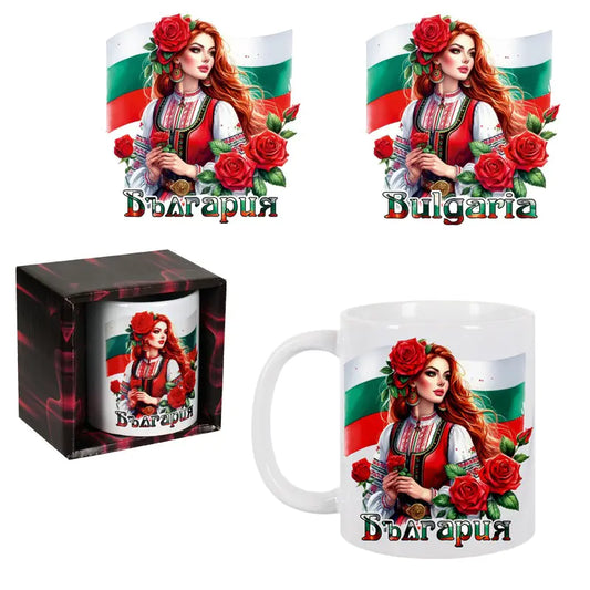 101268-10 Чаша "България" /300 милилитра/