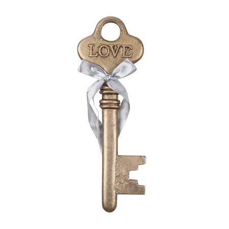 Wall key Love with ribbon