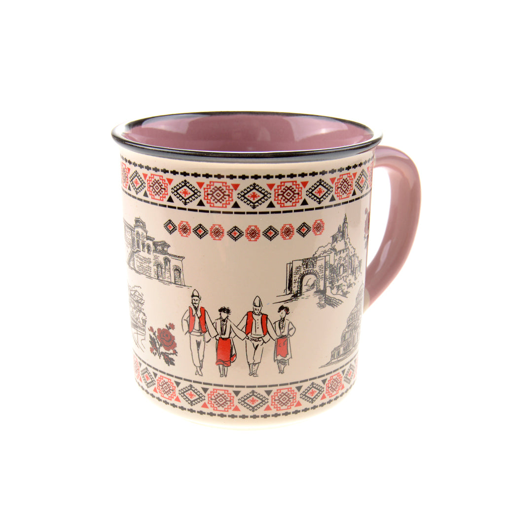 0200681 Сувенирна чаша с изгледи от България