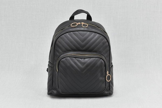 Eco leather backpack 12425