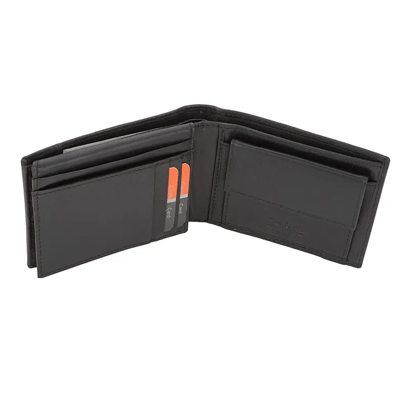 PCS123XL: Мъжки комплект портфейл и колан Pierre Cardin - 125 см