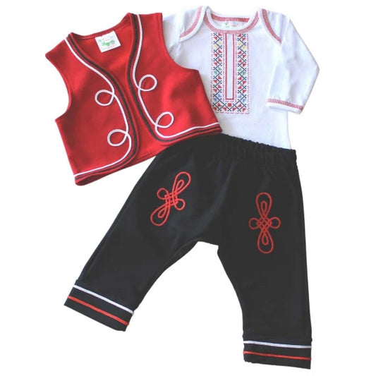 Baby folk costume for a boy