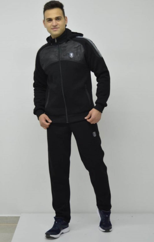 SPORTY QUILTED TEAM 2115 / black