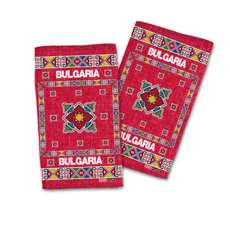 Koд 4045: Сувенирна кърпа с Български шевици