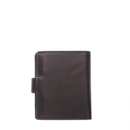 SFT1301: Мъжки черен портфейл SILVER FLAME - колекция Мюнхен