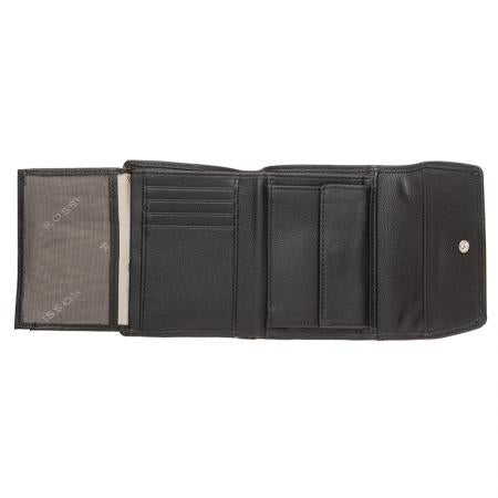 RSC0936: Дамско портмоне цвят черен - ROSSI
