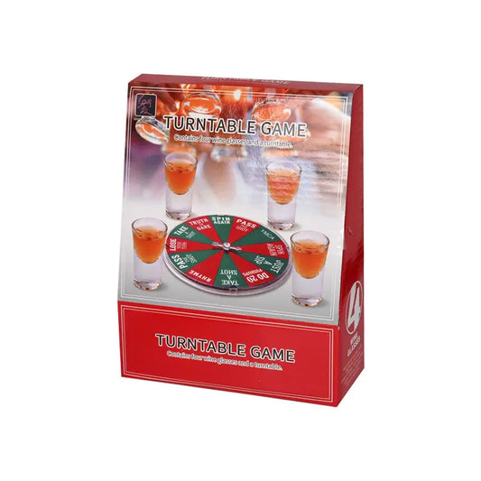 58299 Настолна игра с 4 шота "Колелото на късмета"