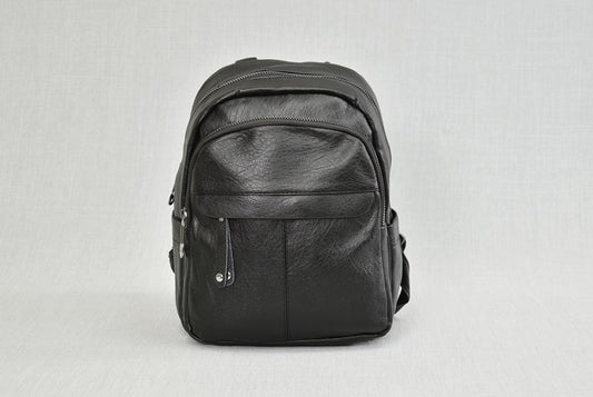 Leather backpack 04020