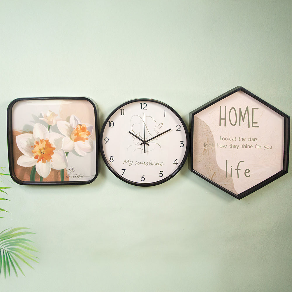 72034232 Стенен часовник - Home life