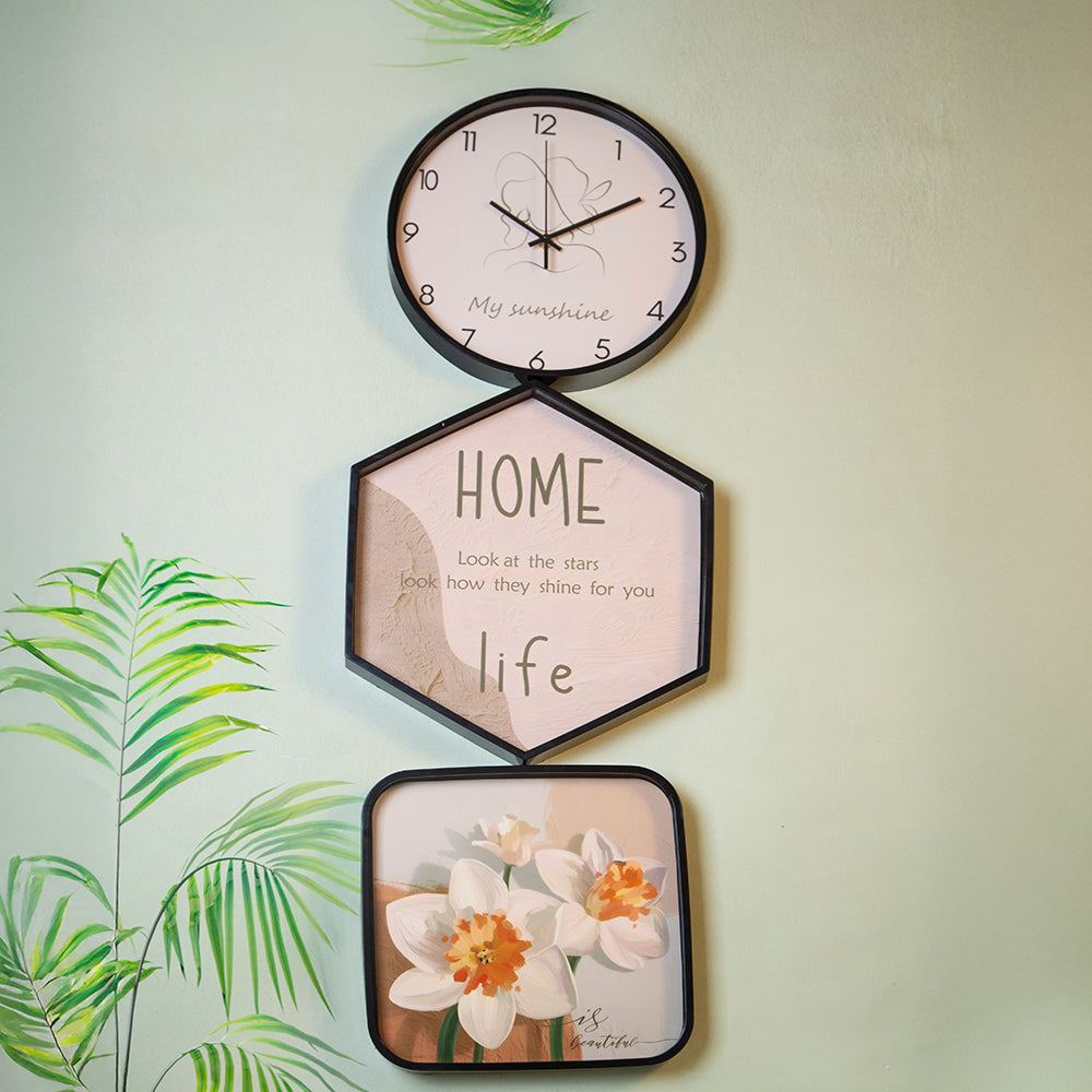 72034232 Стенен часовник - Home life