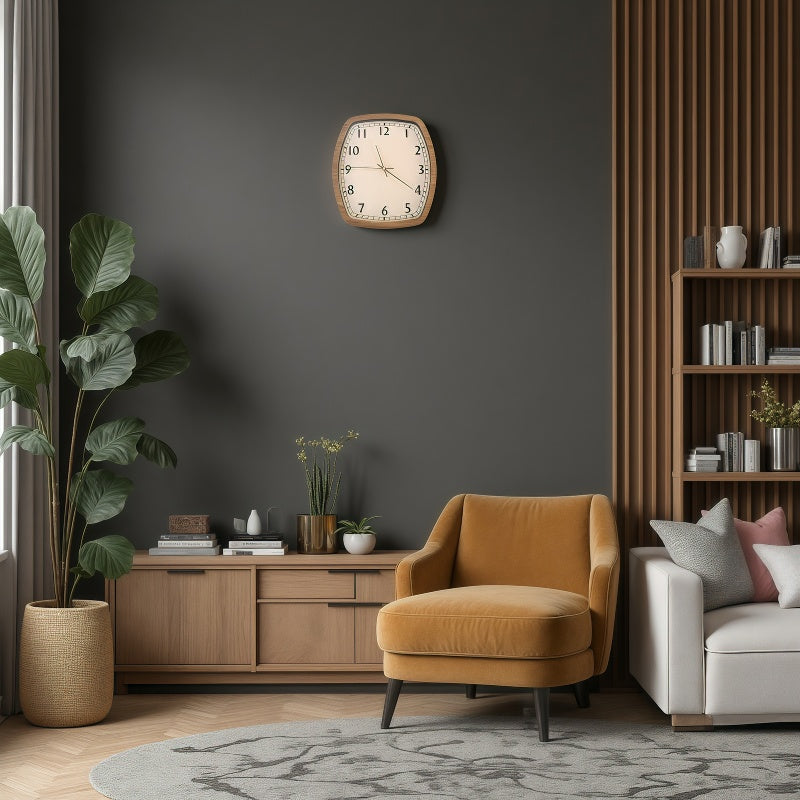 72035631 Стенен часовник - Ретро стил