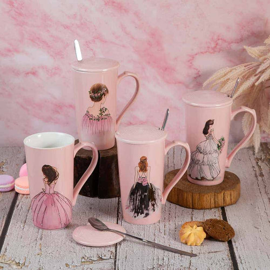 79028183 Подаръчна чаша за чай Принцеси - 360мл