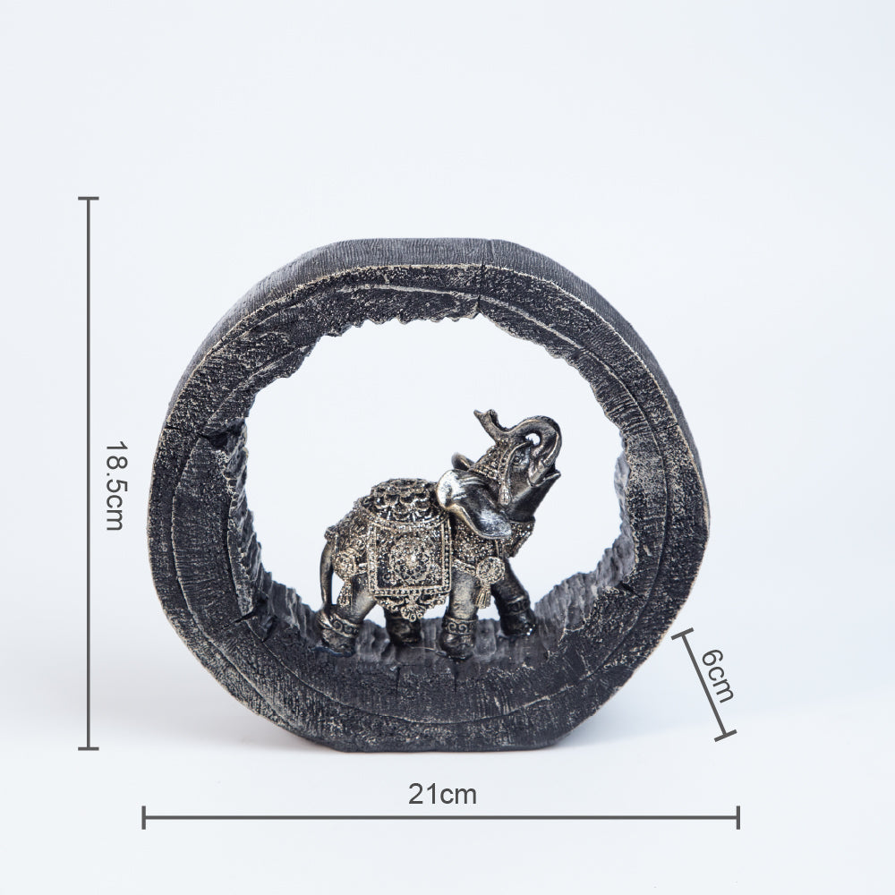 81032281 Декоративна статуетка - Благодарност и Мъдрост Слонче