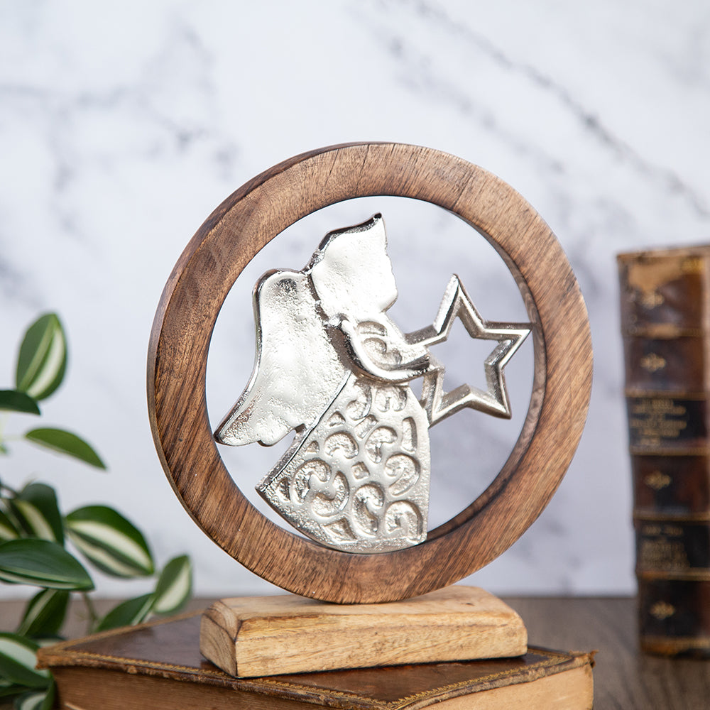 81033028 Decorative statuette - Angel with a star