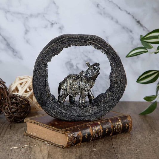 81032281 Декоративна статуетка - Благодарност и Мъдрост Слонче