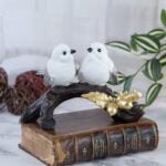 81033811 Decorative statuette - Birds on a branch