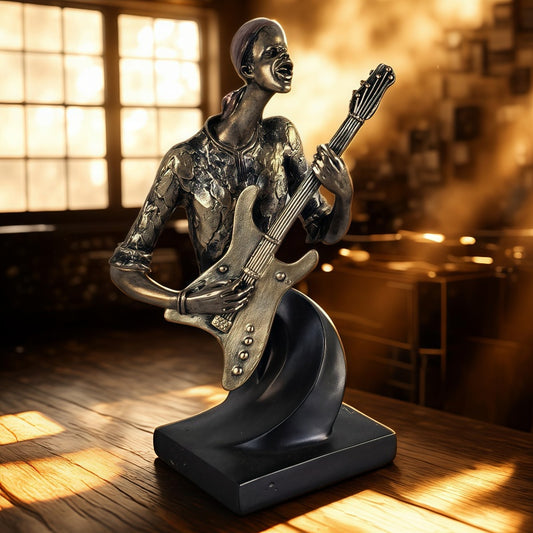 81034632 Декоративна статуетка - Музика-Китарист