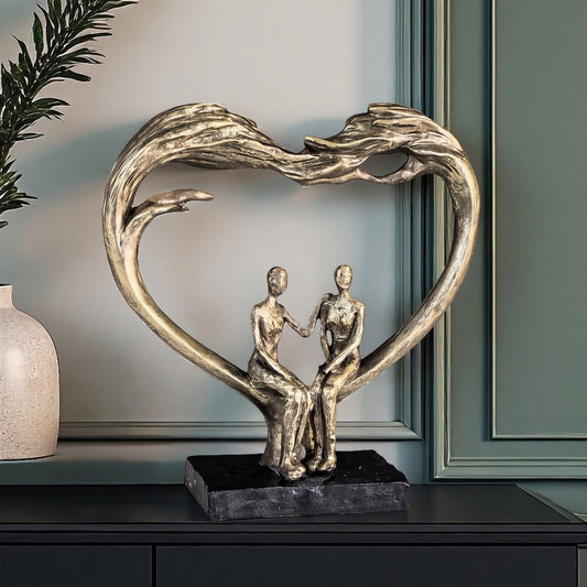 81035806 Декоративна статуетка - Живот изпълнен с любов