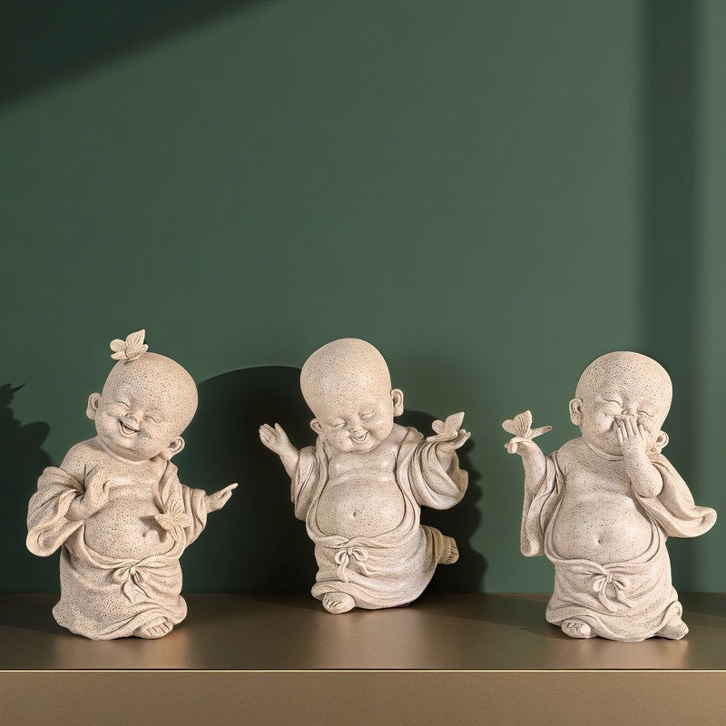 81035816 БУДА - Декоративна статуетка -Сияещият Буда