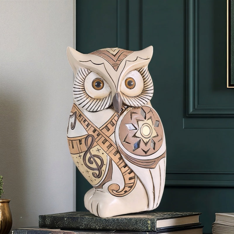 81035828 Декоративна статуетка - Бухал Абстракт