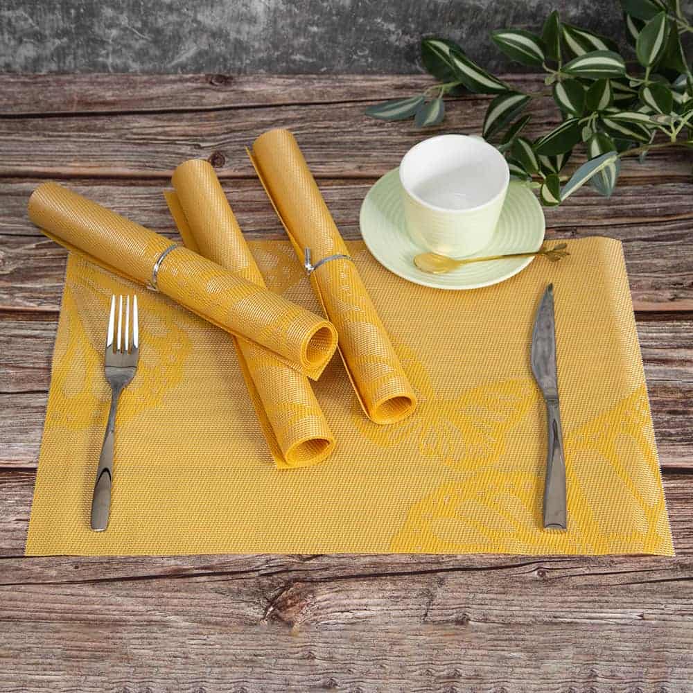 G1183 Чаша 250 мл, чинийка, лъжичка Лимони - порцелан