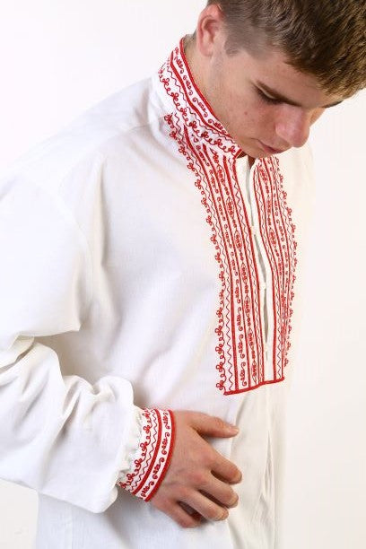 Men's Rhodope shirt - embroidered