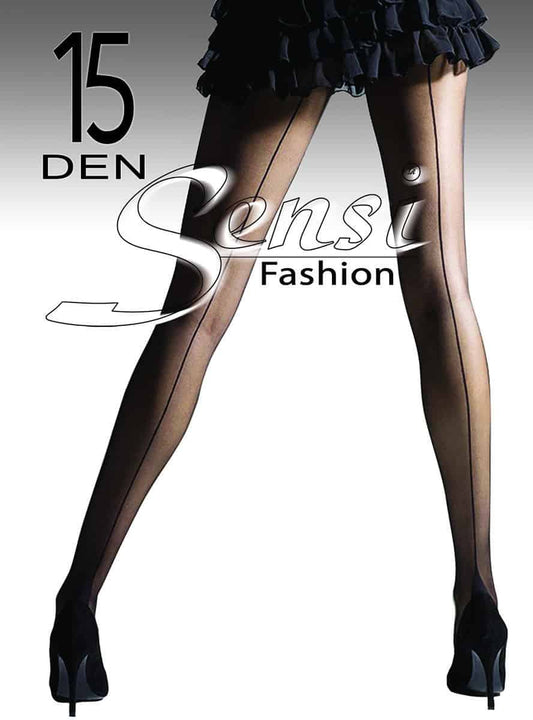0253-7 Чорапогащи Fashion 15Den- Sensi