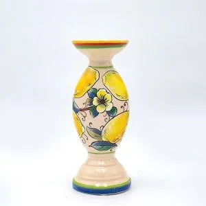 7-819-00181: Керамичен свещник „Лимони“