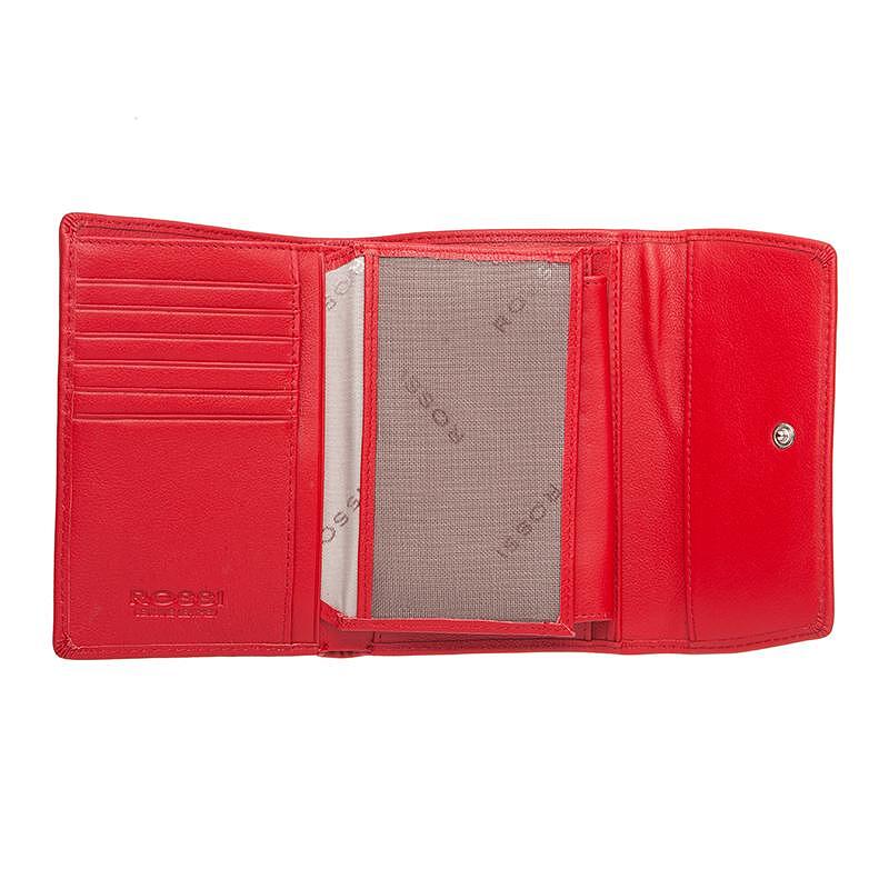RSC3533 :Дамско яркочервено портмоне ROSSI
