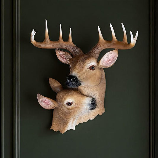 81033160 Decorative statuette - Pair of deer