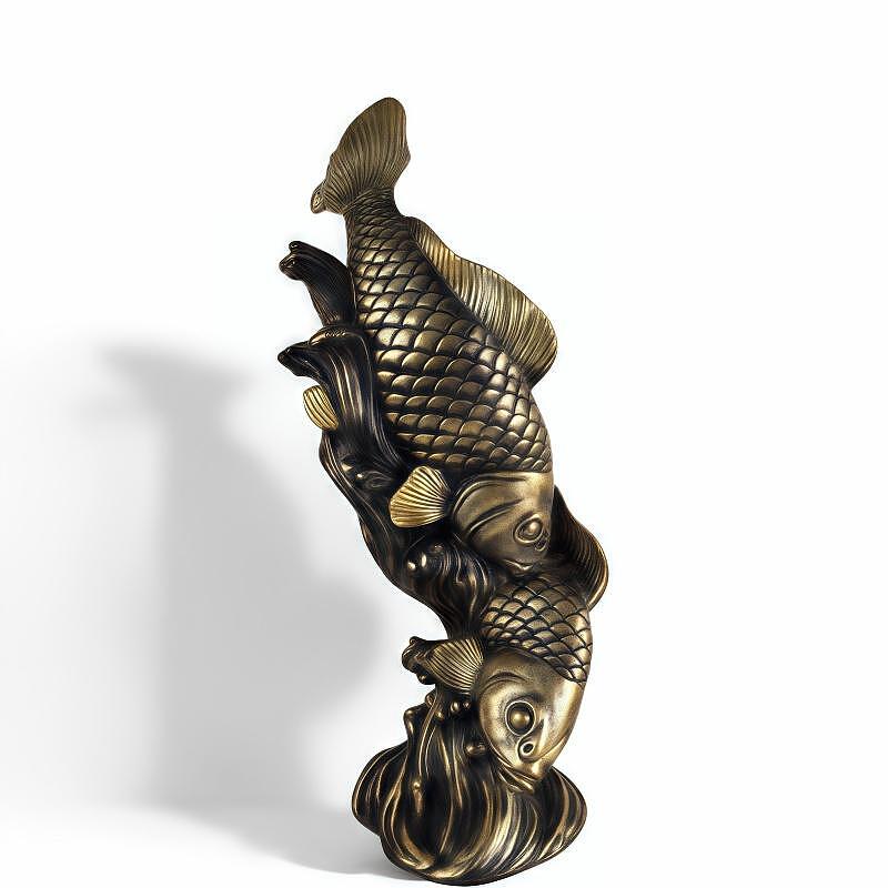 81034622 Декоративна статуетка - Риби