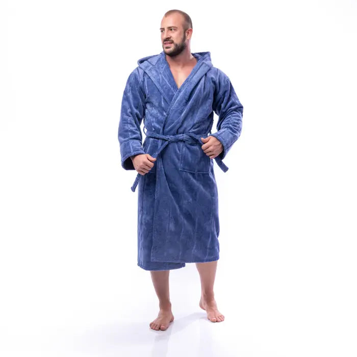 Bathrobe thread - Denim - men's