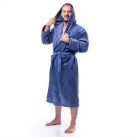 Bathrobe thread - Denim - men's