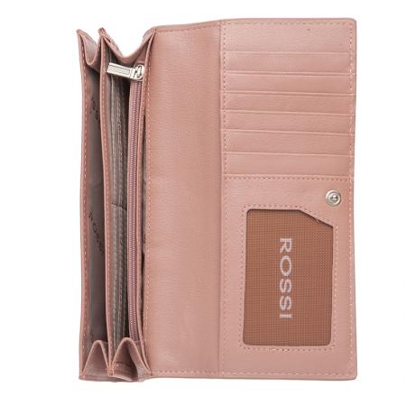 RSC3338: Дамско портмоне цвят Пепел от рози - ROSSI
