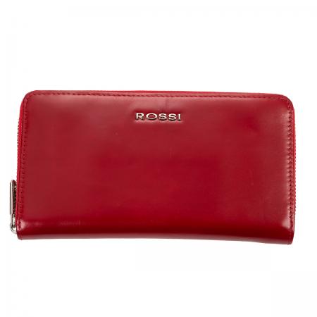 RSC0405: Дамско портмоне цвят Маслено Червено ROSSI