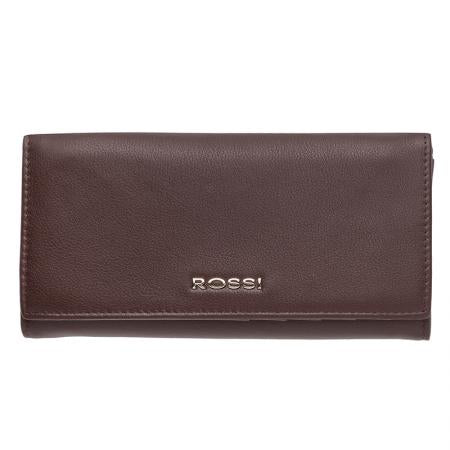 RSC0141: Дамско портмоне цвяр патладжан - ROSSI