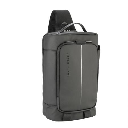 K013-1: Мъжка раницa през рамо Silver FLAME