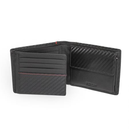 SFT0233: Мъжки портфейл SILVER FLAME - колекция Карбон