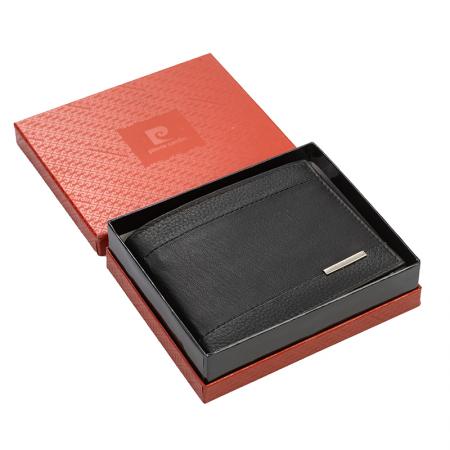 PCL02881: Мъжки черен портфейл Pierre Cardin