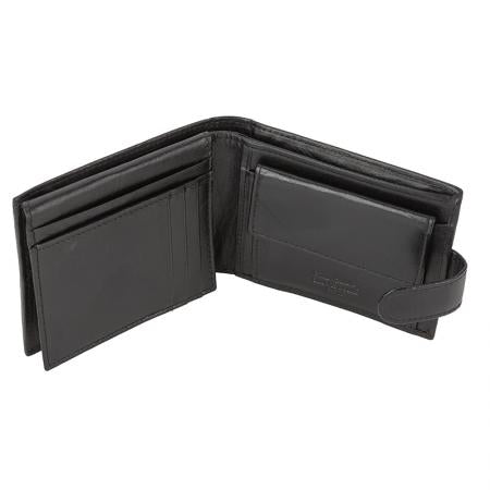 PCL02270: Мъжки черен портфейл PIERRE CARDIN
